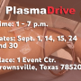Blood and plasma donation opportunity in Brownsville