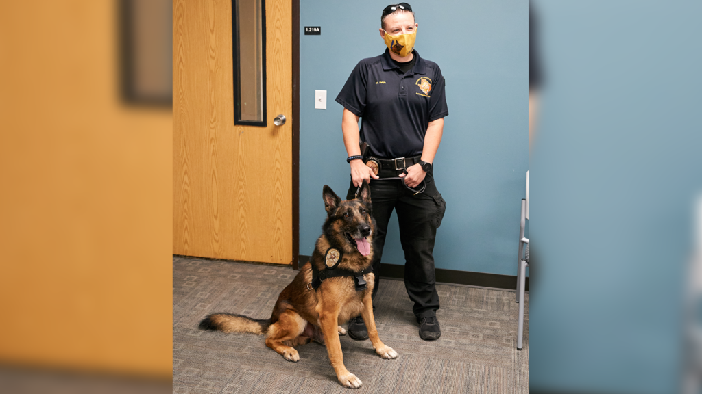 K-9 Officer Odin retires from the force
