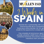 Mcallen ISD students will be studying in Spain