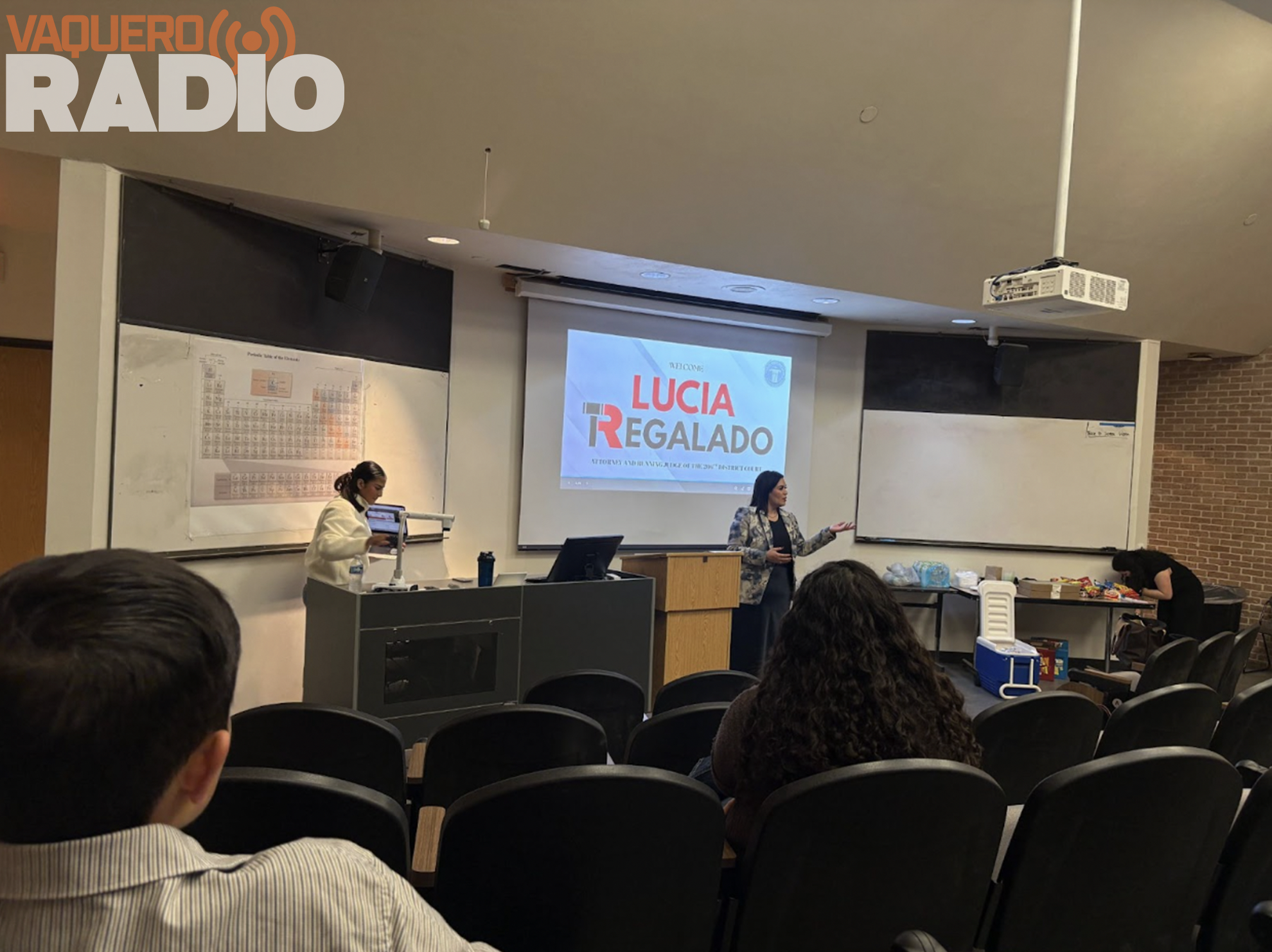 Attorney talks with UTRGV Political Science Association students